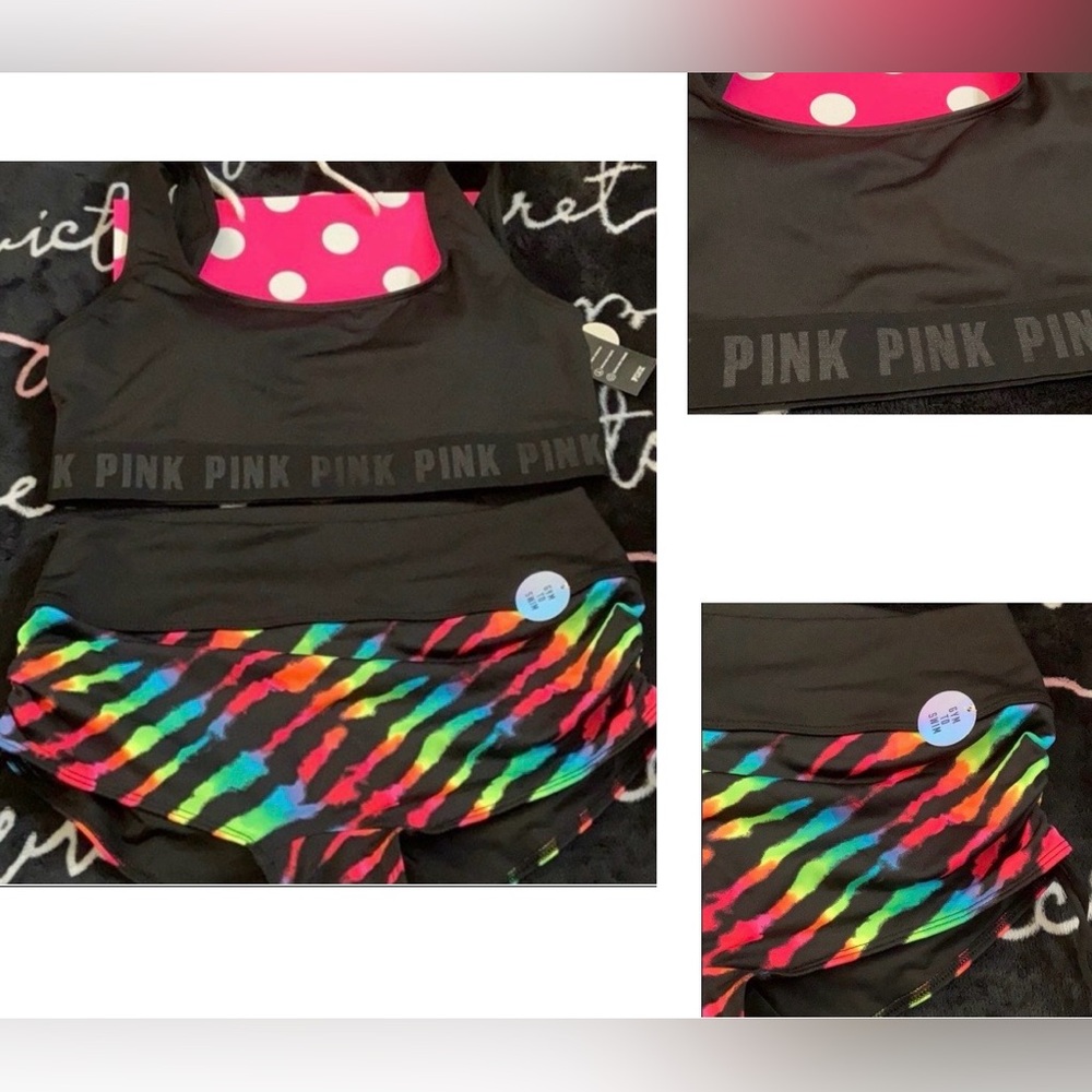 VS PINK GYM TO SWIM SET